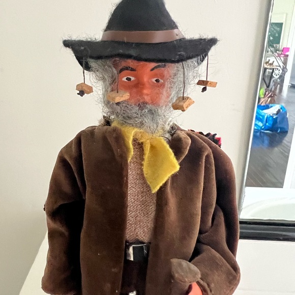 Vintage Hand Made Hiking Man Doll - Picture 8 of 8